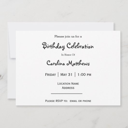 Rustic Rusted Car Photo Birthday Kaart (Achterkant)