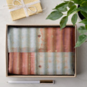 Rustic Rusty Grain Bin Siding Tissuepapier (Geschenk)