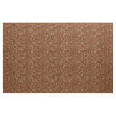 Rustic saddle brown tooled leather stof (Fat Quarter)