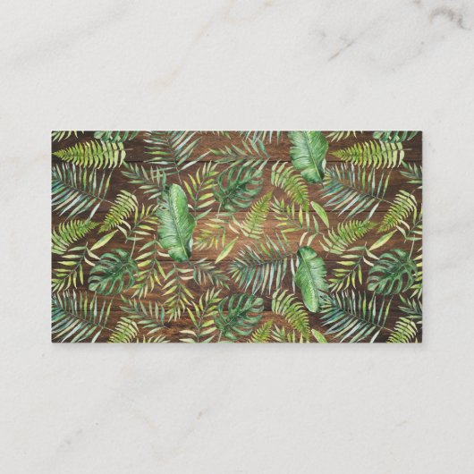 Rustic Safari Hoeveel Snoepjes Douche Game Kaart Plaatskaartje (Achterkant)