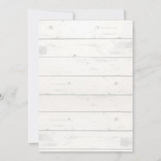 Rustic Safari Oerwoud Boy Baby shower per post Kaart (Achterkant)