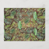 Rustic Safari Time Capsule Baby shower Advies Kaar Flyer (Achterkant)