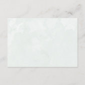 Rustic Sage Green Eucalyptus Wedding Details Informatiekaartje (Achterkant)