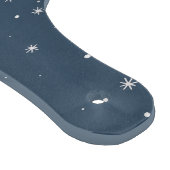 Rustic Santa Claus Mason Jar Town Snijplank (Hoek)