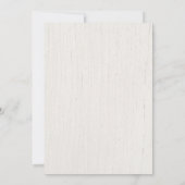 Rustic Save the Date blush roze wit Kaart (Achterkant)