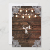 Rustic Schuur Hout & Metselwerk Potten Zoete 16 Fe Kaart (Achterkant)