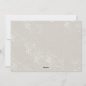 Rustic Script Family Foto 2026 Kalender 12 maanden Feestdagenkaart (Achterkant)