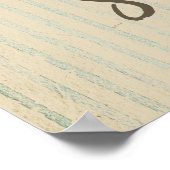 Rustic Shabby: Het is goed met mijn Soul Quote Poster (Hoek)