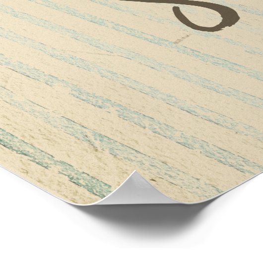 Rustic Shabby: Het is goed met mijn Soul Quote Poster (Hoek)