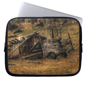 Rustic Shed Ranch Boerderij Mousemat Design Laptop Sleeve