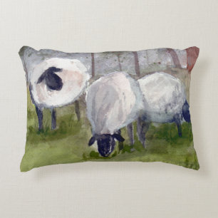 Rustic Sheep Accent Kussen