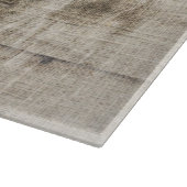 Rustic Sheep Baby Lamb Burlap Snijplank (Hoek)