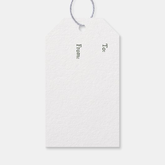 Rustic Sheep  Red Truck Cadeaulabel (Achterkant)