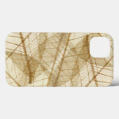 Rustic Sheer Cream Lace Leaves Case-Mate iPhone Case (Achterkant (horizontaal))