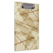 Rustic Sheer Cream Lace Leaves Klembord (Rechts)