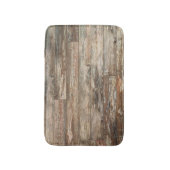Rustic Shiplap Beach Bathroom Decor Bath Mat (Voorkant Verticaal)