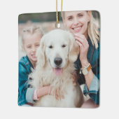 Rustic Slate Sympathie Quote Keepslag Memorial Keramisch Ornament (Links)