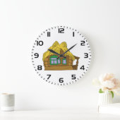 Rustic Slavic Log House Traditional Thatched Roof Grote Klok (Huis)