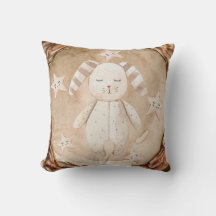 Rustic Sleeping Bunny Rabbit Stars Nursery