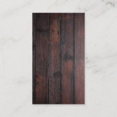 Rustic Slice Pizza Baby shower Informatiekaartje (Achterkant)