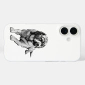 Rustic Smile Guard Case-Mate iPhone Case (Achterkant (horizontaal))