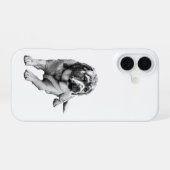 Rustic Smile Guard iPhone 16 Hoesje (Achterkant horizontaal)