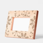 Rustic Snowflake Wooden Gegraveerde Lijstjes (Links)