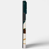 Rustic Snowy Winter Home kerstavond Case-Mate iPhone Case (Achterkant / Rechts)