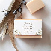 Rustic Soap Belly Band Label Wrap Belly Band Uitnodigingen Wikkel