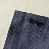 Rustic South Carolina Palmetto en Moon Strandlaken (In situ)