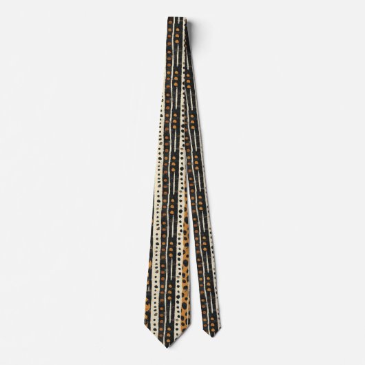 Rustic Southwestern Streeppatroon (3) Stropdas (Voorkant)