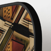 Rustic Southwestern Stripe Pattern (1) Pickleball Paddle (Links Detail)