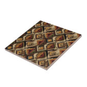 Rustic Southwestern Stripe Pattern (1) Tegeltje (Zijkant)