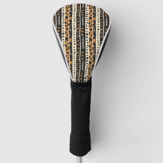 Rustic Southwestern Stripe Pattern (3) Golfheadcover (Voorkant)
