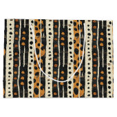 Rustic Southwestern Stripe Pattern (3) Groot Cadeauzakje (Achterkant)