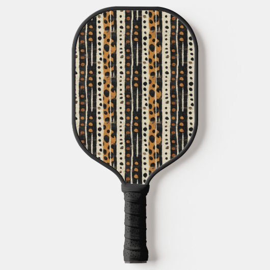 Rustic Southwestern Stripe Pattern (3) Pickleball Paddle (Voorkant)