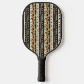 Rustic Southwestern Stripe Pattern (3) Pickleball Paddle (Achterkant)