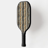 Rustic Southwestern Stripe Pattern (3) Pickleball Paddle (Links)