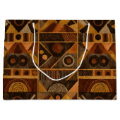 Rustic Southwestern Stripe Pattern (4) Groot Cadeauzakje (Voorkant)