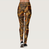 Rustic Southwestern Stripe Pattern (4) Leggings (Achterkant)