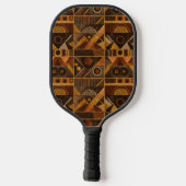 Rustic Southwestern Stripe Pattern (4) Pickleball Paddle (Achterkant)