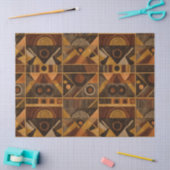 Rustic Southwestern Stripe Pattern (4) Tissuepapier (Craft)