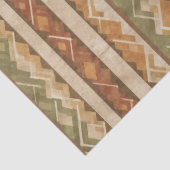 Rustic Southwestern Stripe Pattern (7) Tissuepapier (Detail)