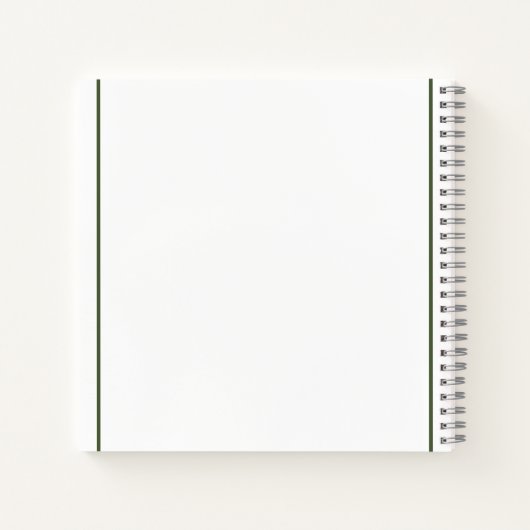 Rustic Sparrow Notitieblok - Natuur geïnspireerd e Notitieboek (Achterkant)