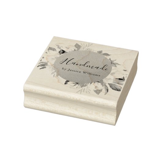 Rustic, speciaal vervaardigd door rubberstempel (Stempel)