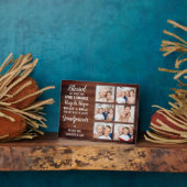 Rustic Specialized Photo Collage Grandouders Fotoplaat (Zijkant)