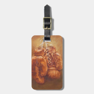 Rustic Sports   Boxing Glove Bagagelabel
