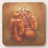 Rustic Sports | Boxing Glove Drankjes Onderzetter (Voorkant)