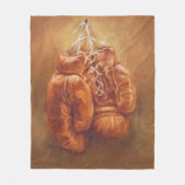 Rustic Sports | Boxing Glove Fleece Deken (Voorkant)