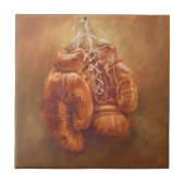 Rustic Sports | Boxing Glove Tegeltje (Voorkant)